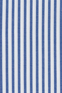 The Burlington - Wrinkle-Free Banker's Stripe Cotton Dress Shirt in Blue by Cooper & Stewart