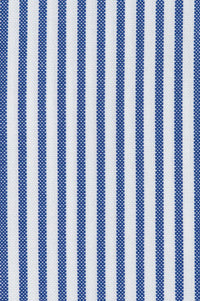 The Burlington - Wrinkle-Free Banker's Stripe Cotton Dress Shirt in Blue by Cooper & Stewart