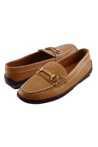 Traditions Leather Wrapped Interchangeable 'Bridge Bits®' Driver in Gridiron Textured Leather (Wide Widths) by T.B. Phelps