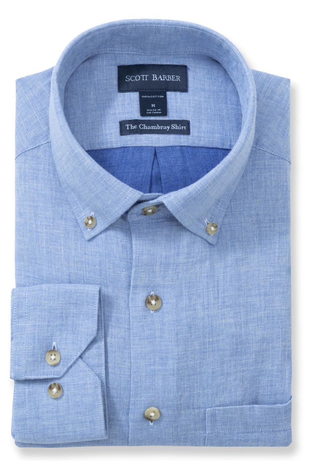 The Chambray Shirt in Sky by Scott Barber