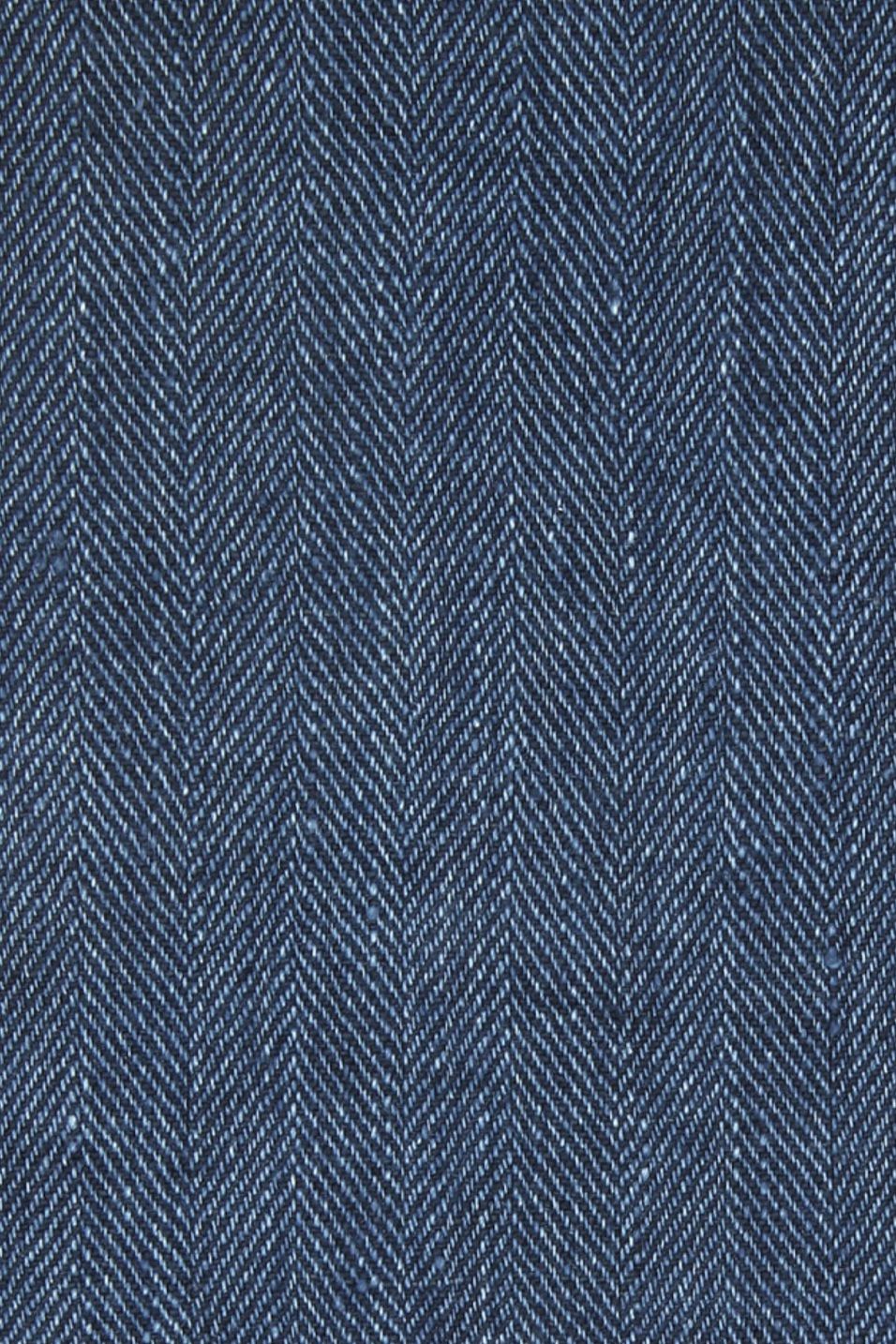 Chambray Italian Linen Herringbone Shorts in Choice of Colors (Drummond Traditional Fit) by Ballin