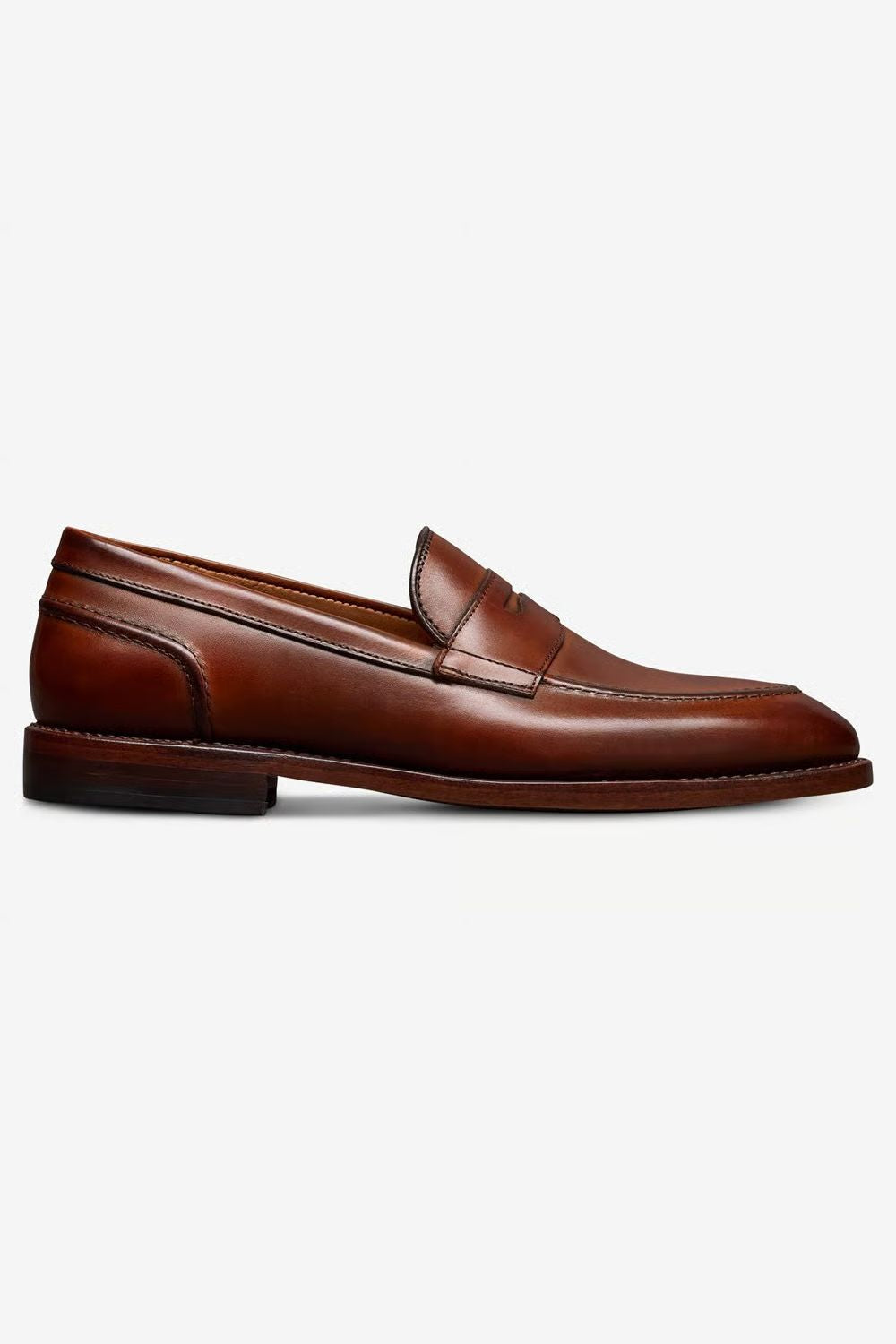 Randolph 2.0 Penny Loafer in Dark Chili Leather by Allen Edmonds