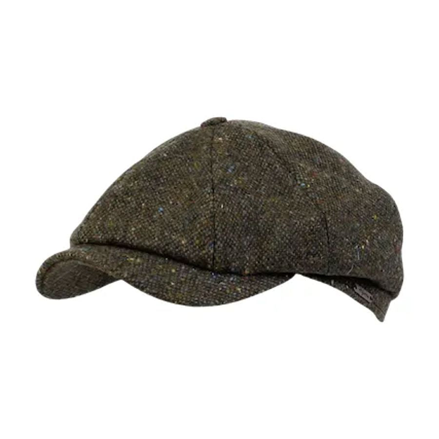 Newsboy Classic Cap in 'Magee 1866' Wool Donegal (Choice of Colors) by Wigens