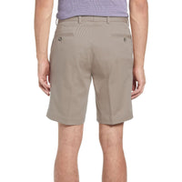Washed Khaki Shorts in Khaki (Sumpter9 Flat Front) by Charleston Khakis