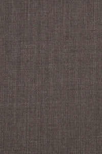 Super 110s Prunelle Wool Flat Front Trouser in Brown Mix (Choice of Fits) by 6 East by Ballin