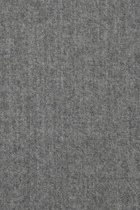 Cashmere and Wool Italian Flannel Comfort-EZE Trouser in Banker's Grey (Flat Front Models) by Ballin
