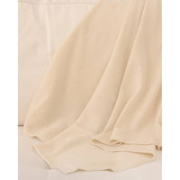 100% Cashmere Hayden Honeycomb Edge Baby Blanket (Choice of Colors) by Alashan Cashmere
