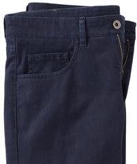 Cashmere Touch Pima Cotton Sateen Stretch 5-Pocket Pants in Choice of Colors (Crescent Modern Fit) by Ballin