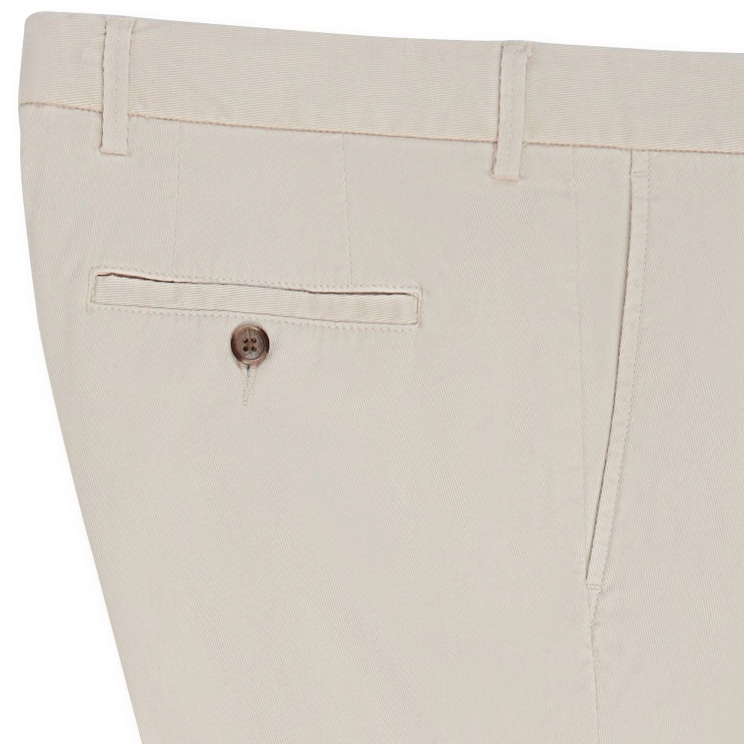 Cotton and Silk Luxe Sateen Shorts in Birch by Scott Barber