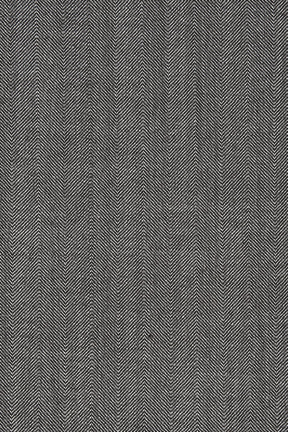 Super 130s Italian Solaro Herringbone Wool Flat Front Trouser in Grey (Choice of Fits) by 6 East by Ballin