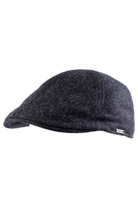 Pub Cap in 'Moon' Mélange Wool (Choice of Colors) by Wigens