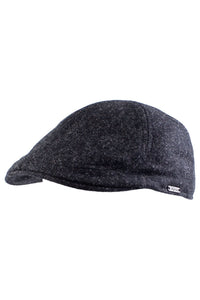Pub Cap in 'Moon' Mélange Wool (Choice of Colors) by Wigens