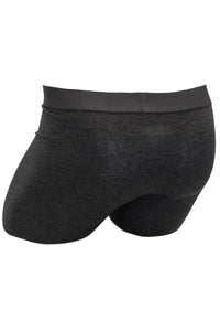 Biker Brief w/ Fly in Graphite by Wood Underwear