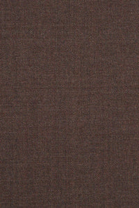 Super 110s Prunelle Wool Flat Front Trouser in Cognac (Choice of Fits) by 6 East by Ballin