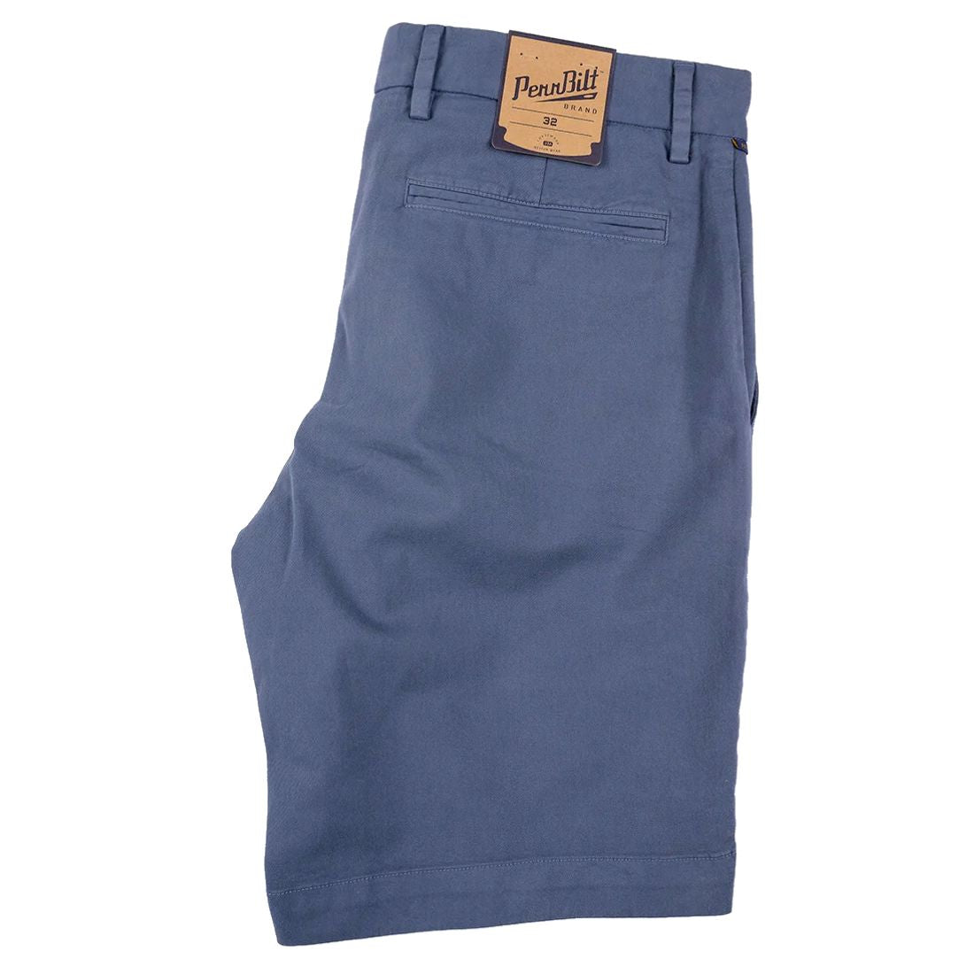 CHECK STOCK The Club Short in Marine Blue by Pennbilt