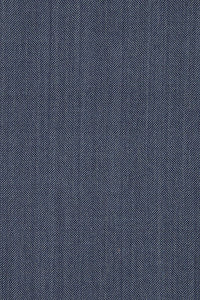 Super 130s Italian Solaro Herringbone Wool Flat Front Trouser in Navy (Houston Modern Fit) by 6 East by Ballin