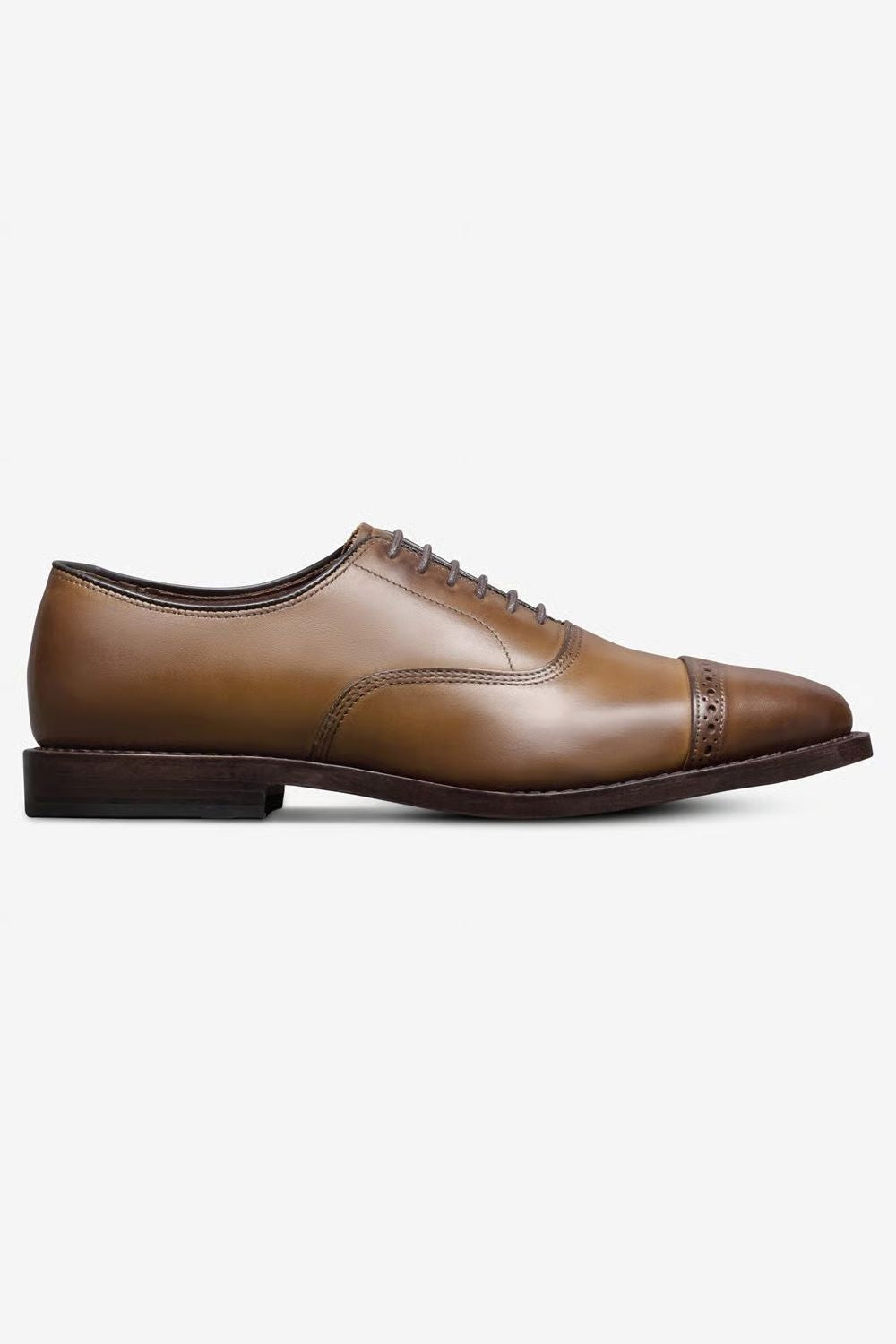 Fifth Avenue Cap-Toe Oxford Dress Shoe in Walnut Leather by Allen Edmonds