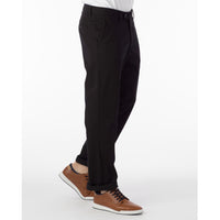 Perma Color Pima Twill Khaki Pants in Black, Size 32 (Atwater Modern Fit) by Ballin