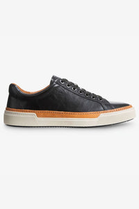 Porter City Derby Lace-Up Sneaker in Black Leather by Allen Edmonds