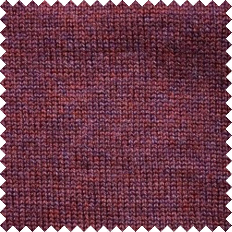 Extra Fine 'Zegna Baruffa' Merino Wool V-Neck Sweater in Ruby Wine by Viyella