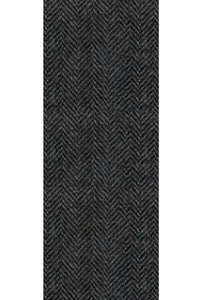 Ivy Modern Wool and Cashmere Herringbone 'Archive Line' Cap in Anthracite by Wigens