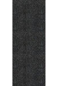 Ivy Modern Wool and Cashmere Herringbone 'Archive Line' Cap in Anthracite by Wigens