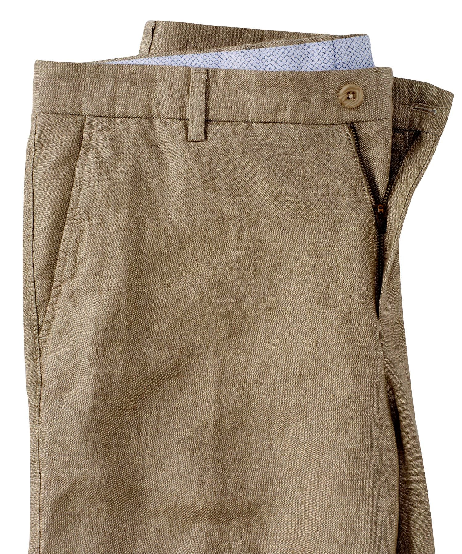 Italian Linen Chambray Twill Shorts in Choice of Colors (Drummond Traditional Fit) by Ballin