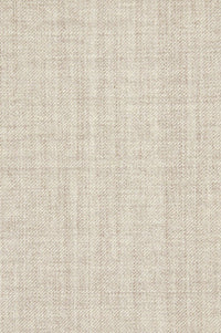 Super 110s Vitale Barberis Canonico Italian Luxury 4 Harness Wool Serge Flat Front Trouser in Oatmeal (Choice of Fits) by 6 East by Ballin