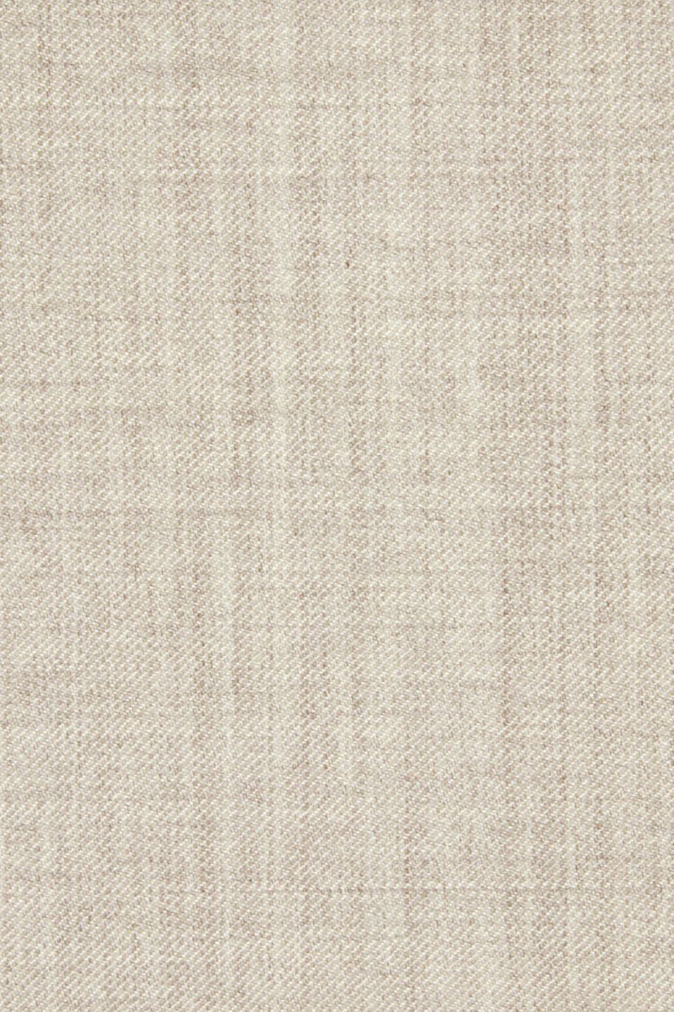 Super 110s Vitale Barberis Canonico Italian Luxury 4 Harness Wool Serge Flat Front Trouser in Oatmeal (Choice of Fits) by 6 East by Ballin