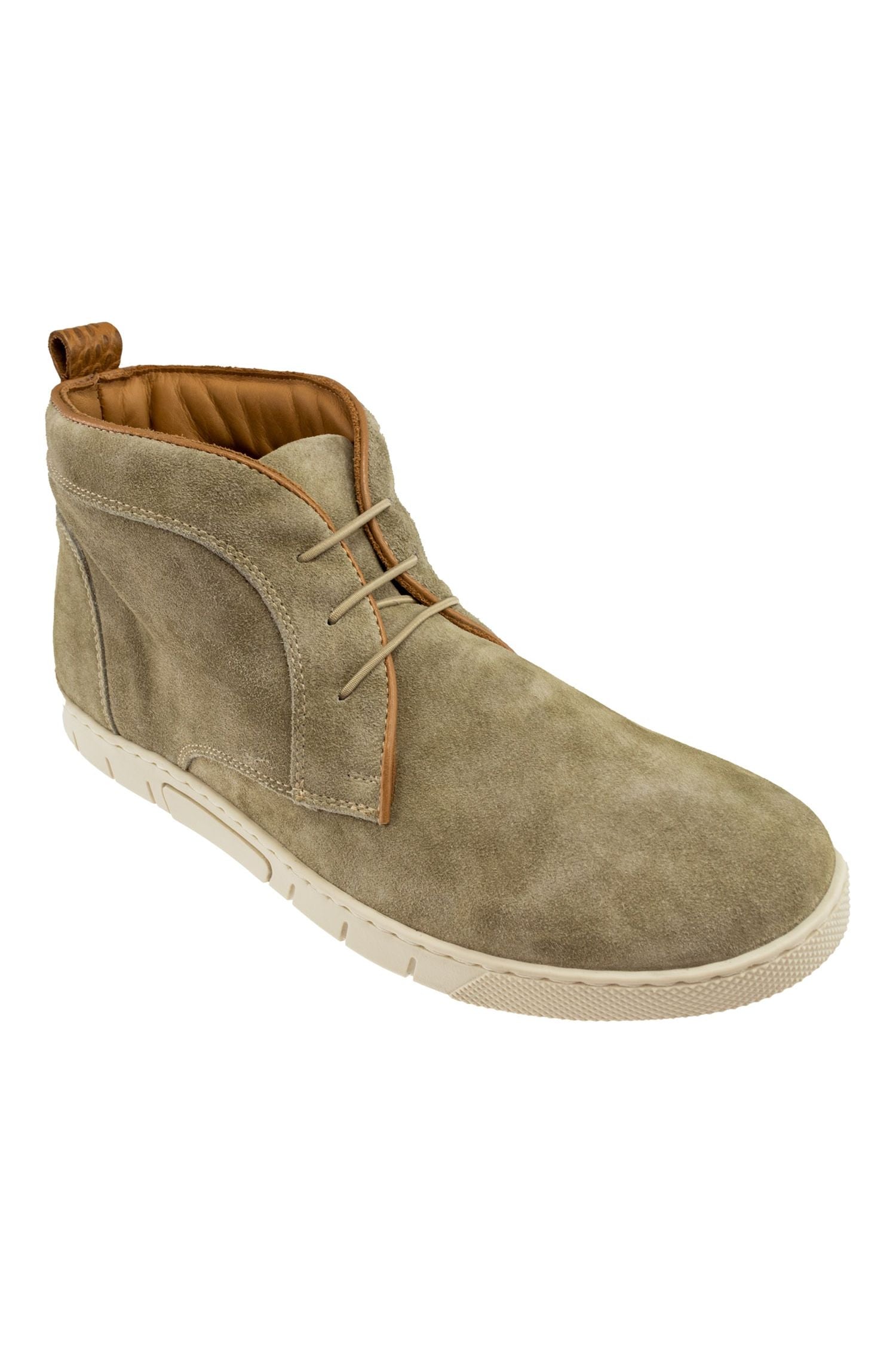 Scottsdale Suede Chukka Boot in Grey by T.B. Phelps