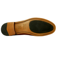 Snaffle Sheepskin Bit Loafer in Brandy by Alan Payne Footwear