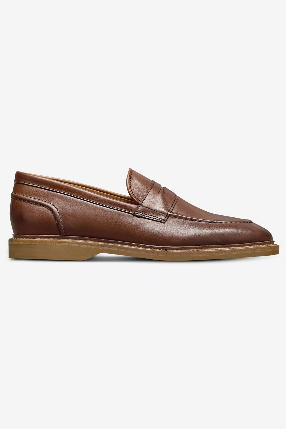 Randolph Verse Penny Loafer in Chili Leather by Allen Edmonds