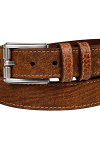 Rough Rider Sheepskin Leather Belt in Whiskey by Torino Leather