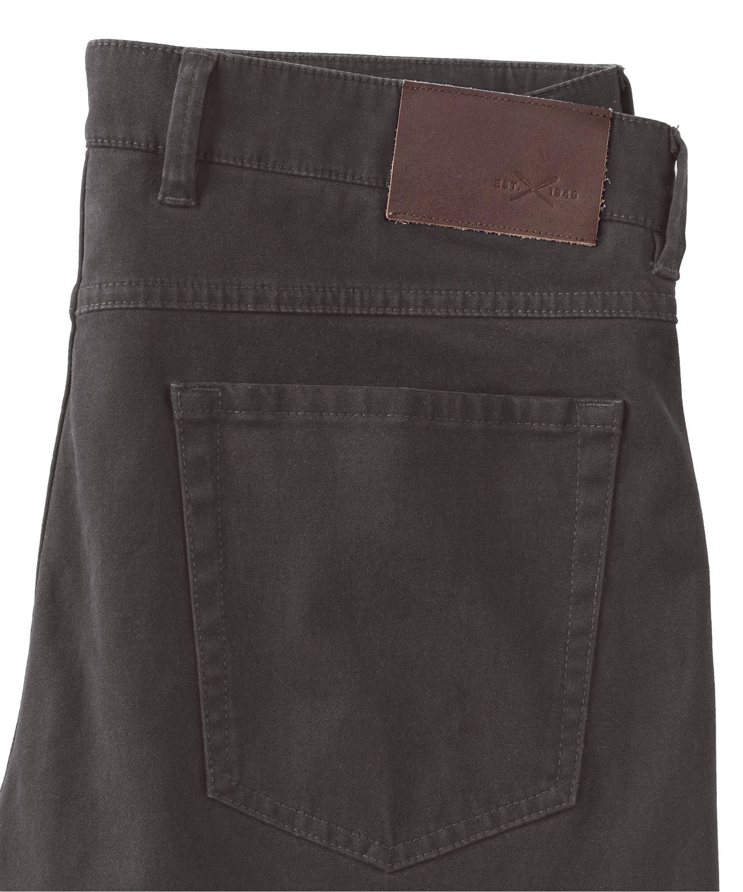 Cashmere Touch Pima Cotton Sateen Stretch 5-Pocket Pants in Choice of Colors (Crescent Modern Fit) by Ballin