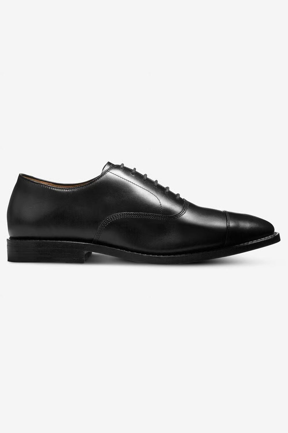 Park Avenue Cap-Toe Oxford Dress Shoe in Black Leather by Allen Edmonds
