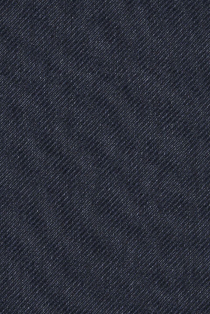 Super 120s Lightweight Twill Comfort-EZE Trouser in Navy (Flat Front Models) by Ballin