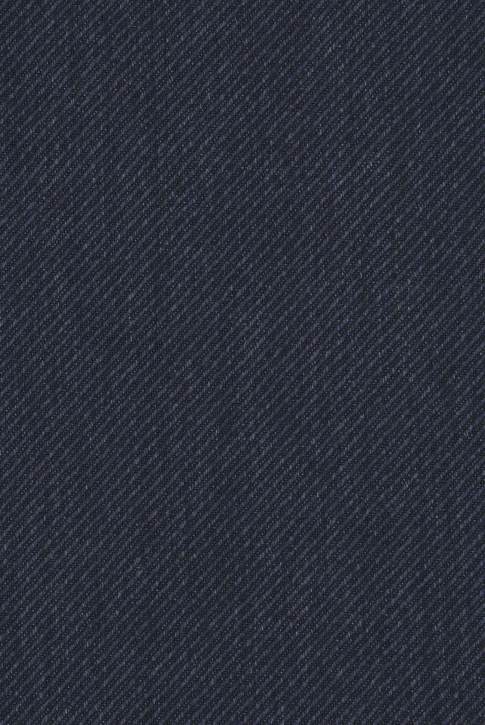 Super 120s Lightweight Twill Comfort-EZE Trouser in Navy (Flat Front Models) by Ballin