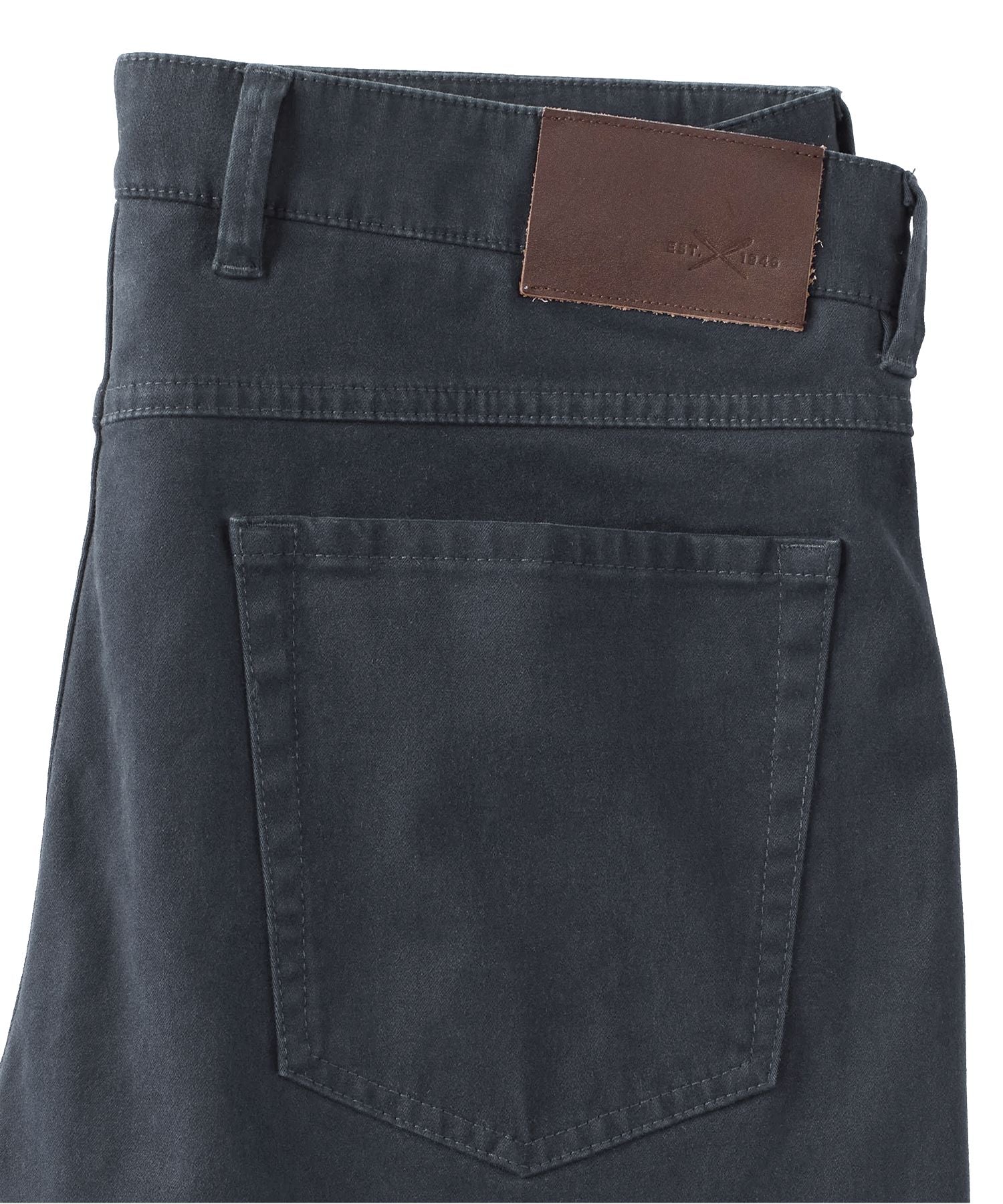 Cashmere Touch Pima Cotton Sateen Stretch 5-Pocket Pants in Choice of Colors (Crescent Modern Fit) by Ballin