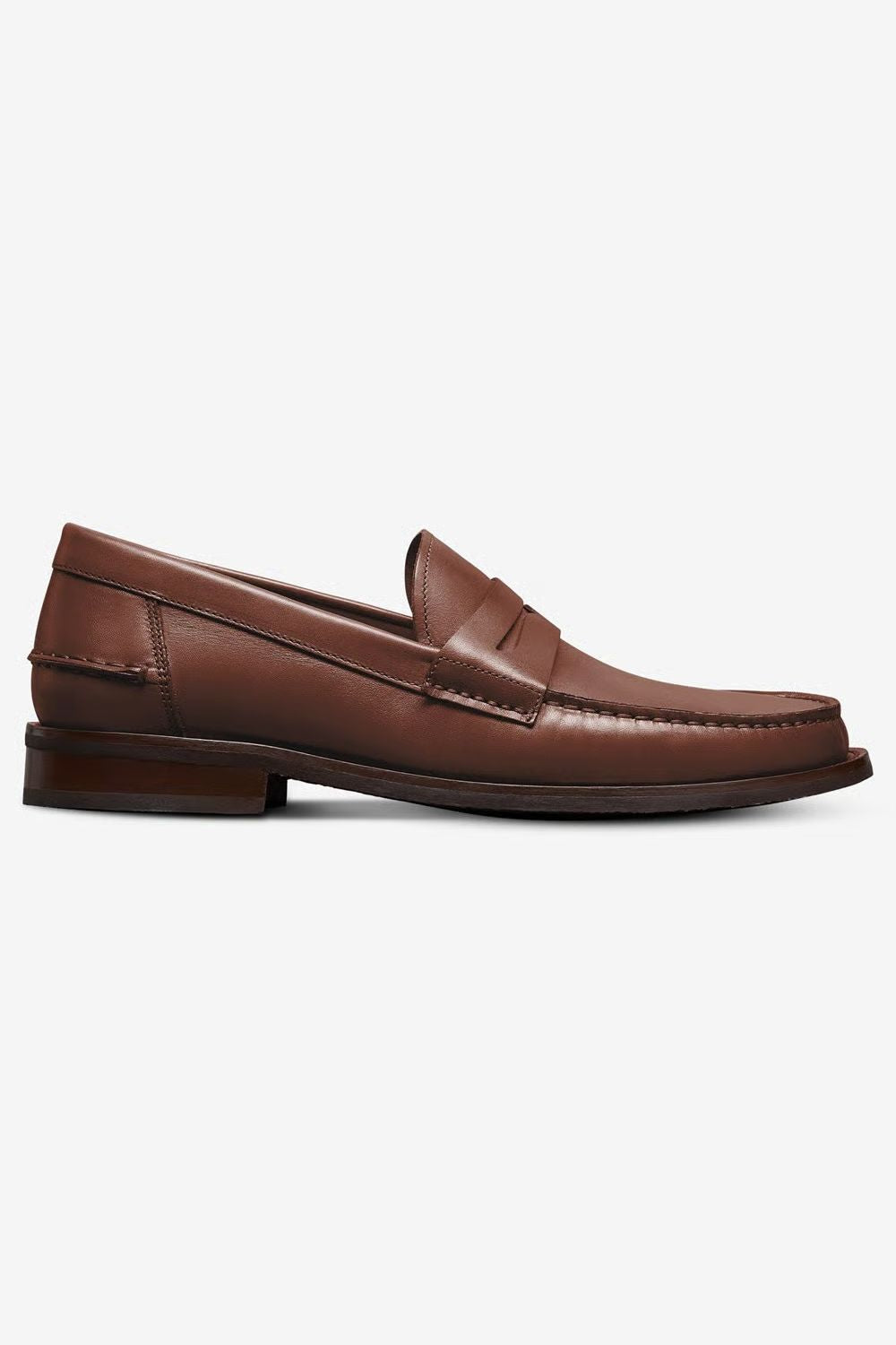 Sorrento Moccasin-Style Penny Loafer in Chili Leather by Allen Edmonds