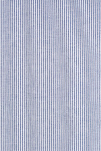 Ivy Classic Cap in Light Blue Stripe Lightweight Denim by Wigens