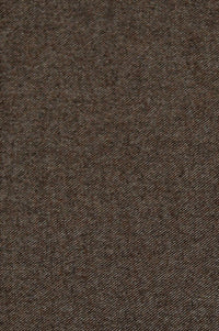 Cashmere Cotton Italian Luxury Flannel Flat Front Trouser in Brown Mix (Houston Modern Fit) by 6 East by Ballin