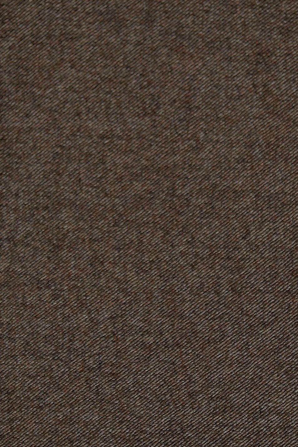 Cashmere Cotton Italian Luxury Flannel Flat Front Trouser in Brown Mix (Houston Modern Fit) by 6 East by Ballin
