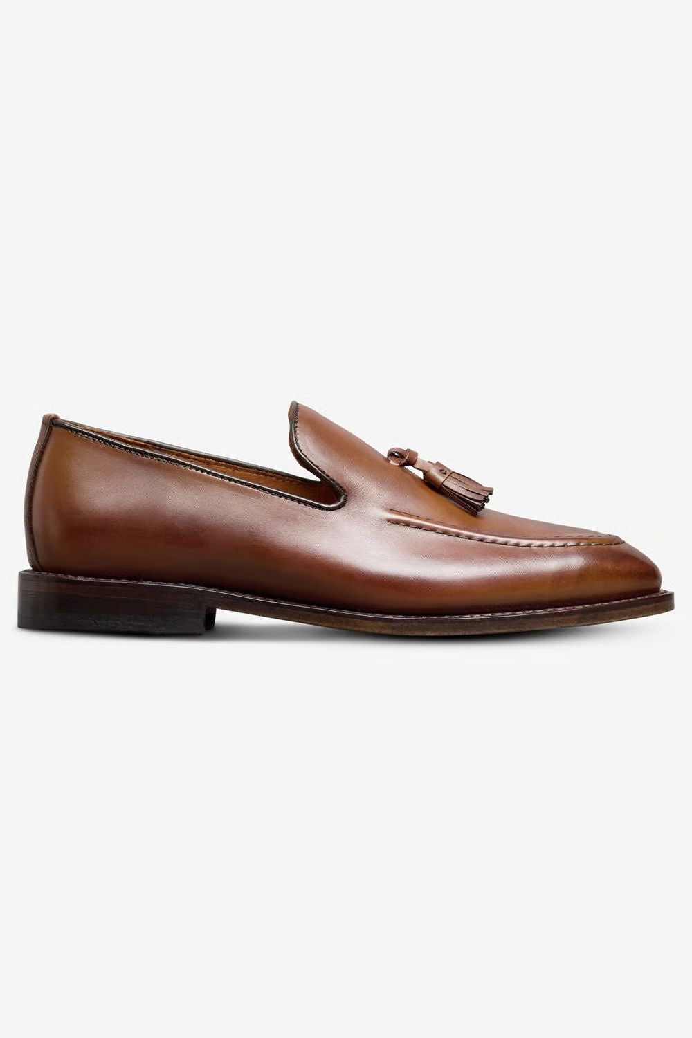 Randolph Tassel Loafer in Chili Leather by Allen Edmonds