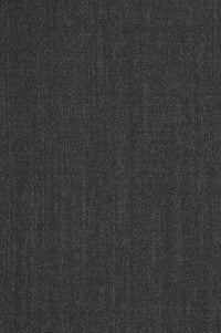 Super 110s Prunelle Wool Flat Front Trouser in Charcoal (Park Traditional Fit) by 6 East by Ballin