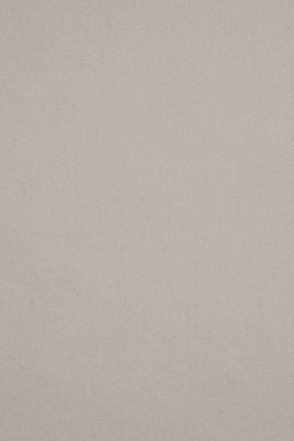 Supima Sateen Italian Luxury Flat Front Cotton Trouser in Stone Grey (Choice of Fits) by 6 East by Ballin
