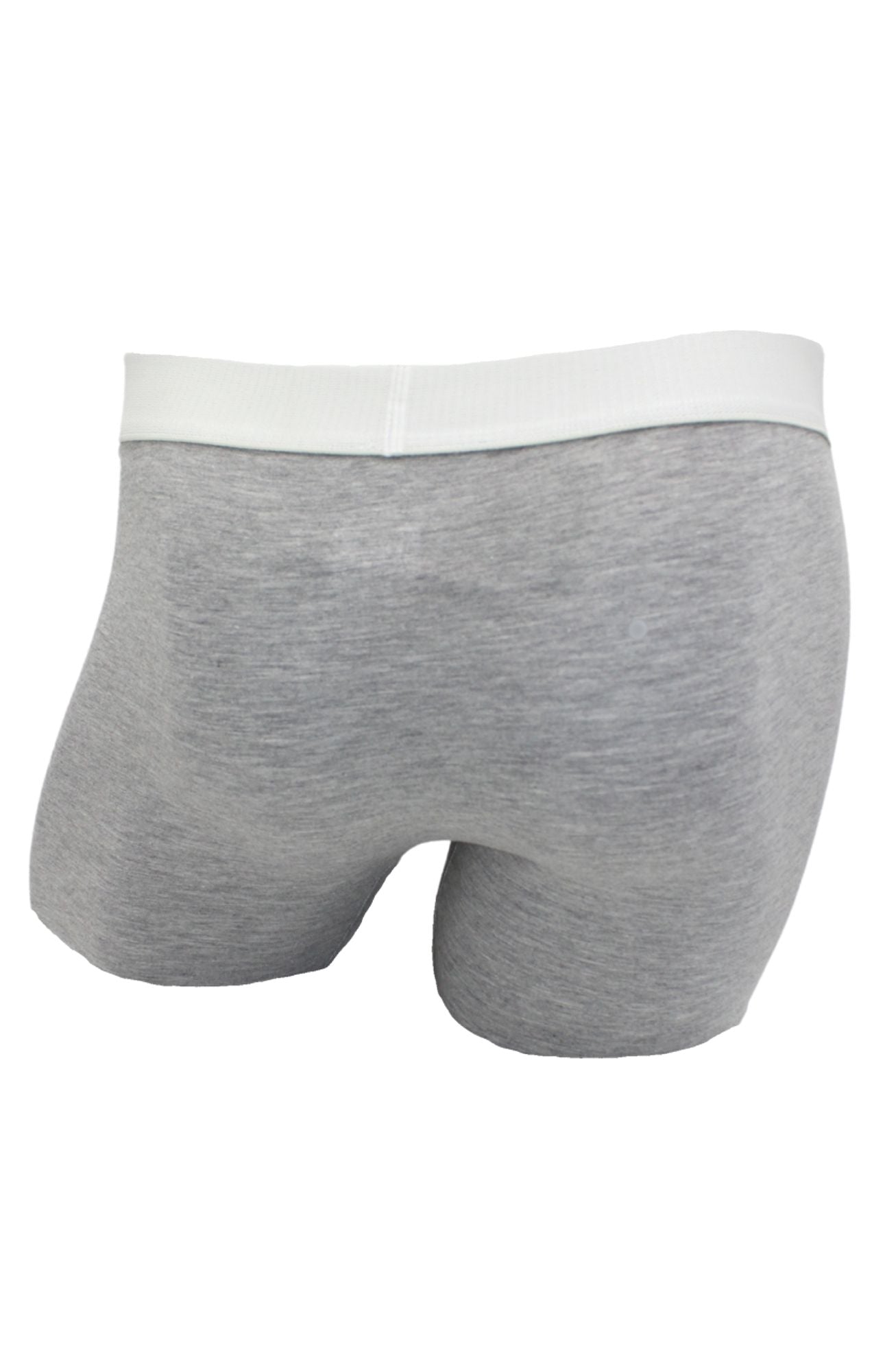 Biker Brief w/ Fly in Heather Grey by Wood Underwear