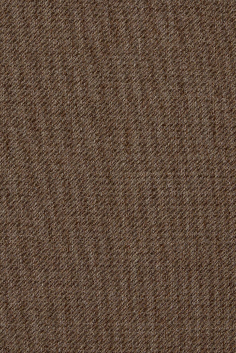 Super 110s Lightweight Heather Twill Comfort-EZE Wool Trouser in Tan (Flat Front Models) by Ballin