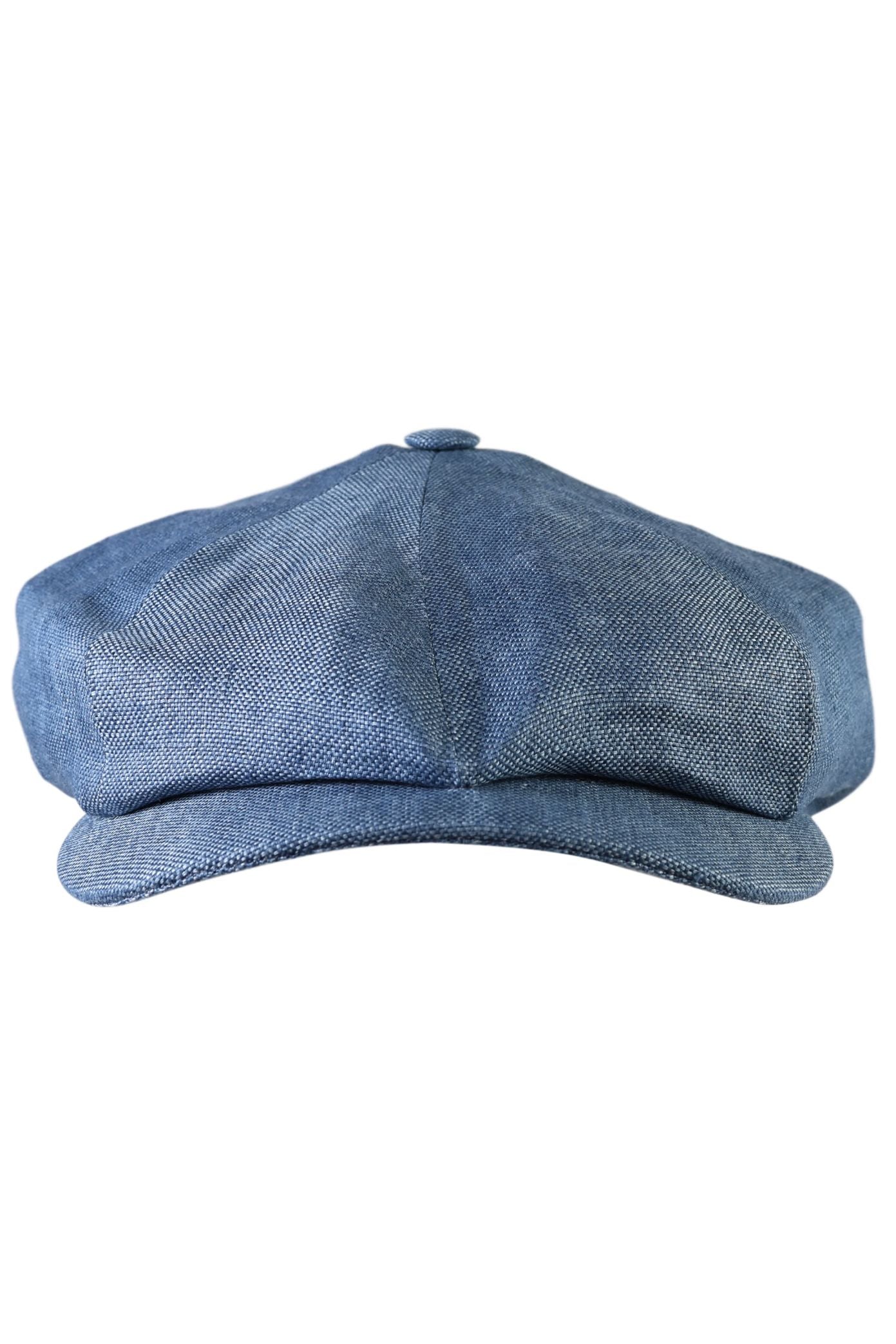 Newsboy Retro Cap in Hopsack Linen (Choice of Colors) by Wigens