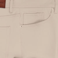 Straight Fit Performance Stretch 5 Pocket Pant in Khaki by Scott Barber