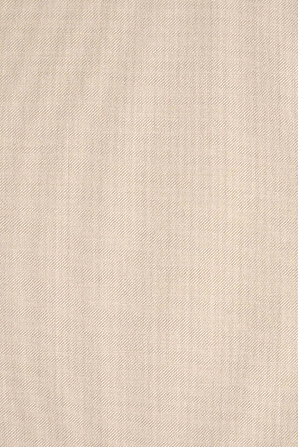 Super 110s Prunelle Wool Flat Front Trouser in Pale Khaki (Choice of Fits) by 6 East by Ballin